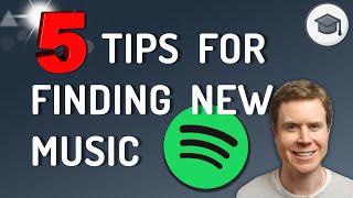  5 SPOTIFY TIPS - For Finding NEW MUSIC in 2021