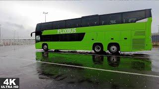 €25 Flixbus from Brussels   to London   on a FERRY.