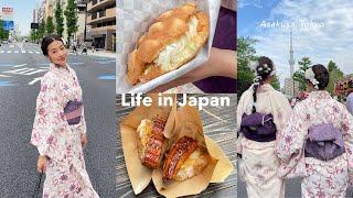 Life in Japan | best Asakusa day trip, kawaii japanese food, fun girl's day out in Tokyo!