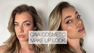 All Caia Cosmetics Make Up Look/ Bronze Make Up Look/ Make Up Look for blue eyes & blonde hair