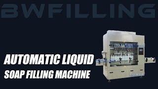 Best Automatic Liquid Soap Filling Machine of 2024 Chinese manufacture.bwfilling