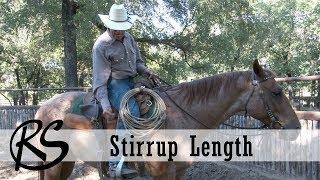 Stirrup Length & Fit - Everyday Horsemanship with Craig Cameron