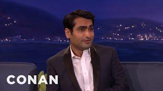 Kumail Nanjiani Pooped His Pants At Work | CONAN on TBS