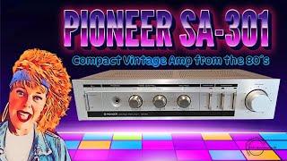 PIONEER SA-301 - COMPACT VINTAGE AMP FROM THE 80'S!