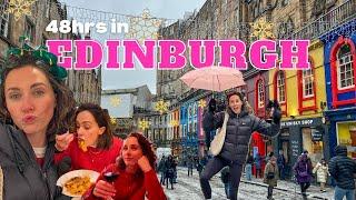 Visiting Edinburgh for the FIRST TIME | Winter Weekend in Edinburgh 2024 | Christmas Markets