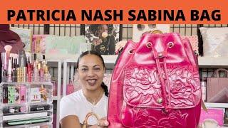 PATRICIA NASH SABINA BAG / DRAWSTRING BUCKET / ROSETOOL / MAGENTA / UNBOXING / REVEAL / REVIEW