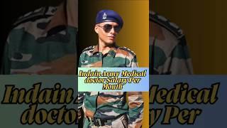 Indian Army  Medical Doctor Salary Per Month#army#salary
