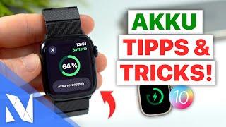 Apple Watch Akku Tipps & Tricks für watchOS 10 ⌚️ | Nils-Hendrik Welk