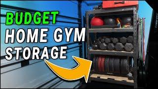 The EASY Budget Storage Rack Setup For ANY Home Gym