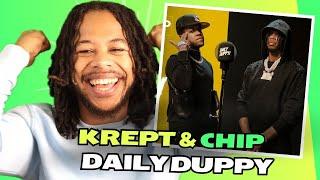 Krept x Chip - Daily Duppy | GRM Daily REACTION