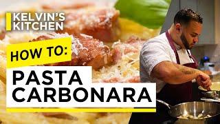 How to Make a Pasta Carbonara by Chef Kelvin Fernandez