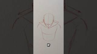 I used to struggle with this so much . . . ️ || #art #anime #manga #naruto #shorts