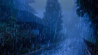 Rain Sounds for Sleeping - 99% Instantly Fall Asleep with Rain & Thunder Sound at Night, Relax, ASMR