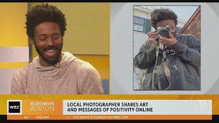 Local photographer Levi Cyr-Redcross shares art and messages of positivity online