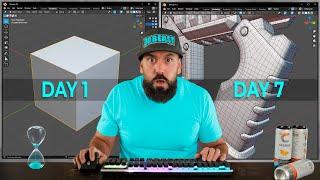 I Learned Hard Surface Modeling in Blender in 7 days