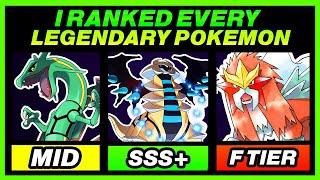 I Ranked All 63 Legendary Pokemon | Mr1upz