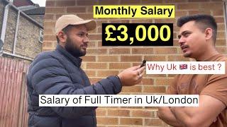 How Much You Can EARN in UK  as FULL TIMER | Monthly Income in Uk