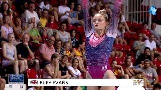  Silver Medal - Ruby Evans  - GBR - Vault Final - EYOF 2022