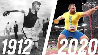 108 years later...   | Discus throw then & now!