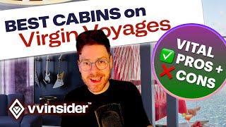  BEST CABINS on Virgin Voyages - VITAL TIPS: Find Your Perfect Cabin! 