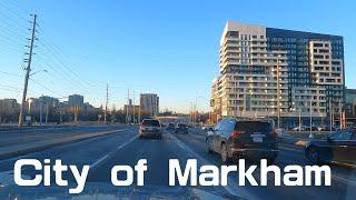 City of Markham driving tour - Ontario, CANADA