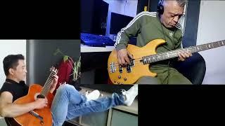 Guitar Jam - Spanish Guitar [JOEY] & bassguitar [ROGER] - Gitaar Assen - KEEP STRONG