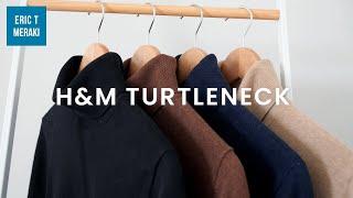 [H&M HAUL] Men's Turtleneck Sweater Review | Info & Size Guide