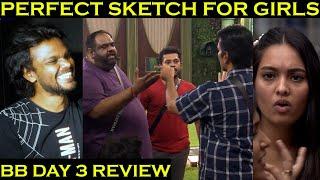 Fatman & Ranjith Master plan Explained | BB day 2&3 | Review | Arunodhayan & Sriram chellaiah