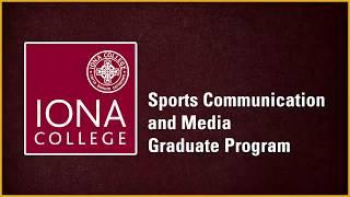 Iona College MA Sports Communication & Media