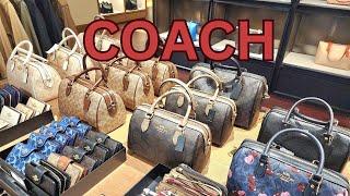 COACH OUTLET WALKTHROUGH | Coach Rowan Satchel new arrival - Sale up to 70%off select Item. 