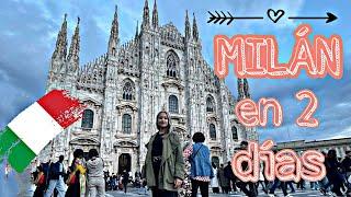 Que ver en MILÁN en 2 DÍAS ‼️Itinerario perfecto. #italy #travel #milan #milano #visititalia