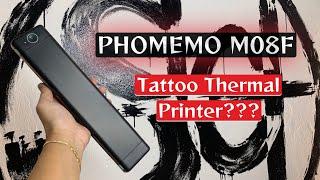 Phomemo m08f | Portable Tattoo Thermal Printer