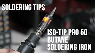 ISO TIP Pro 50 Butane Soldering Iron - Ham Radio Q&A