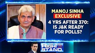 News18 LIVE | Jammu Kashmir LG Manoj Sinha On Article 370 Updates | Data Protection Bill News