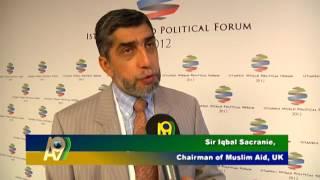 Chairman of Muslim Aid - UK, Sir Iqbal Sacranie