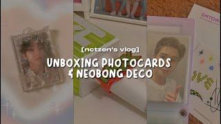 [nctzen vlog] unboxing photocards & lightstick deco