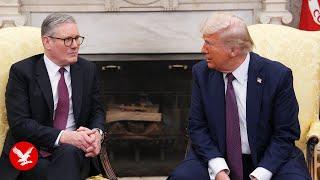 Keir Starmer holds crunch talks with Donald Trump in Washington DC