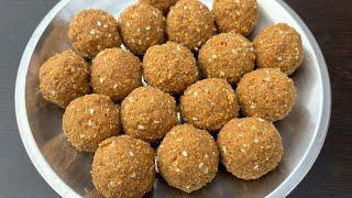 Healthy Peanut laddu | Protein Laddu Recipe | Easy Sweet Recipe | Peanut Ladoo | Groundnut Laddu