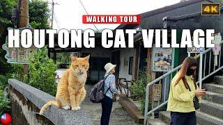 Ruifang Taiwan - Relaxing Walk in Houtong Cat Village