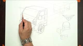 어반스케치 기초과정 - 운송수단 자동차 트럭 (car sketch)  스케치 입니다.