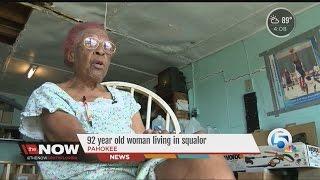 92-year-old woman living in squalor