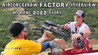 AirForce & RAW Airguns - FACTORY INTERVIEW !! + HM1000X - HM1000 - Texan - SS - Talon P - RMAC 2022