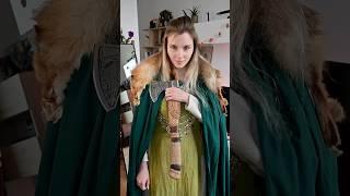 Dressing as a Viking woman Summer edition