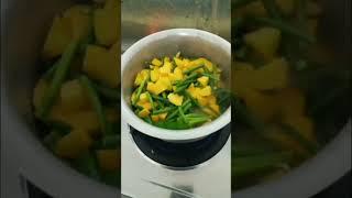 vegetable with coconut powder healthy food #food #fastfood #subscribe