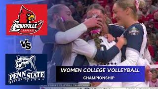 #1 Louisville vs #1 Penn State NCAA Volleyball Championship 2024