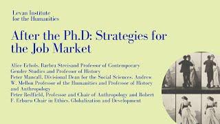 How To—After the Ph.D.: Strategies for the Job Market