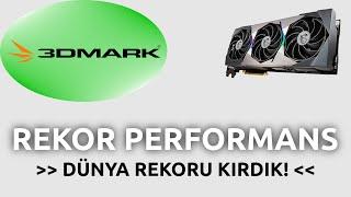 3DMark Dünya Rekorunu Kırdık Bayrağı Türkiye'ye Taşıdık! RTX 4070 Ti ekran kartlı Arma Zeus  Zirvede