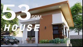 TINY HOUSE DESIGN | 53SQM.| SIMPLE DESIGN | MINIMALIST