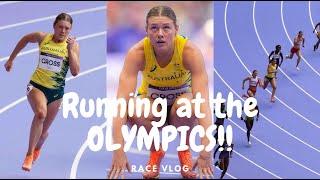 RUNNING AT THE OLYMPICSSS!! | RACE VLOG