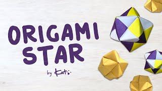 Origami Modular Star (Kusudama) Tutorial